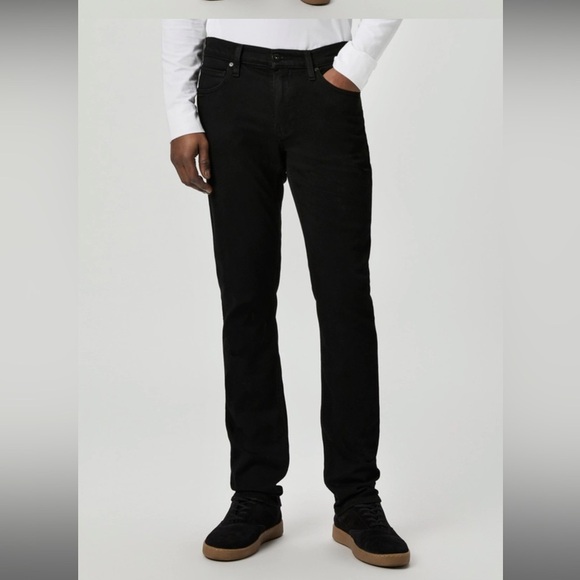 PAIGE Mens Black Skinny Jeans 33 - Picture 11 of 14